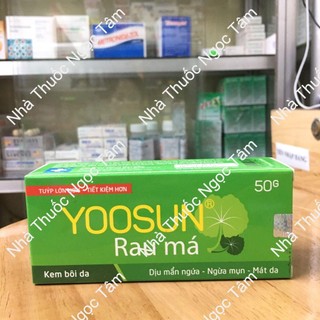 Yoosun Rau má ngừa rôm sảy, mẩn ngứa, hăm tã, muỗi đốt cho bé, kem ngừa sẹo mụn giảm thâm từ thảo dược