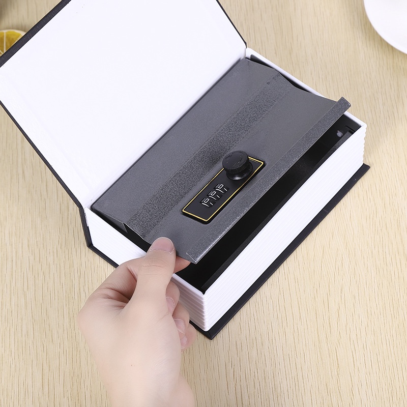 Két sắt ngụy trang Quyển Sách, Két sắt hình quyển sách thiết kế sáng tạo, có khóa Mật Mã 3 Số