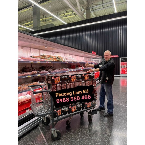 - Miếng Đùi Heo Muối Mini Pont Jamon Curado 1.0Kg Kèm Bộ KIT