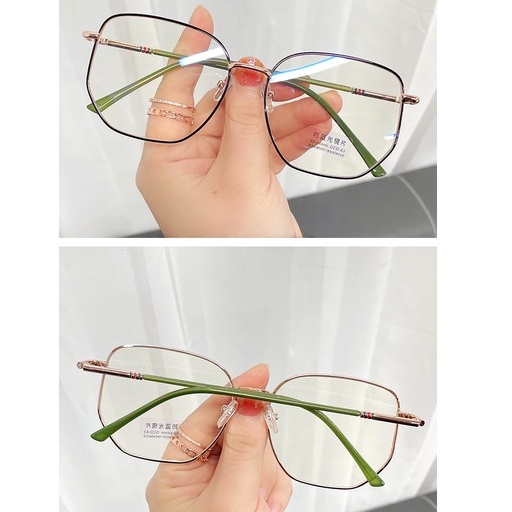 Mắt kính PLAMIS chống tia bức xạ và ánh sáng xanh tròng thay thế được thời trang