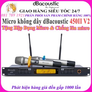 Micro không dây dBacoustic 450II V2 - Hàng chính hãng - Nguyên Seal