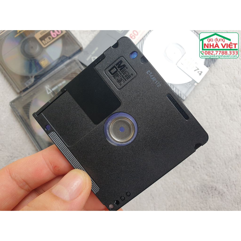Đĩa MD minidisc nội địa đã qua sử dụng đủ hộp có sẵn nội dung cho phép ghi thâu lại