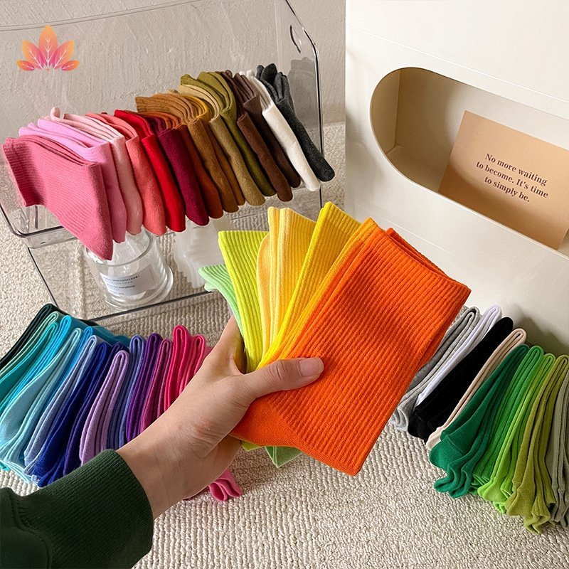 Vớ Thể Thao Dài Mềm Mại Và Thoải Mái Thời Trang Cho Nữ JP5