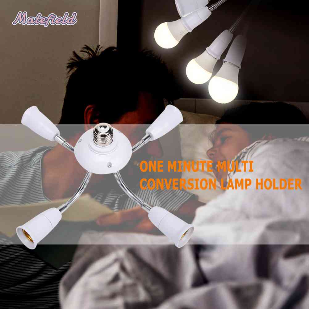 Giá Đỡ Bóng Đèn LED E27 Có Thể Điều Chỉnh Đa Năng Tiện Dụng