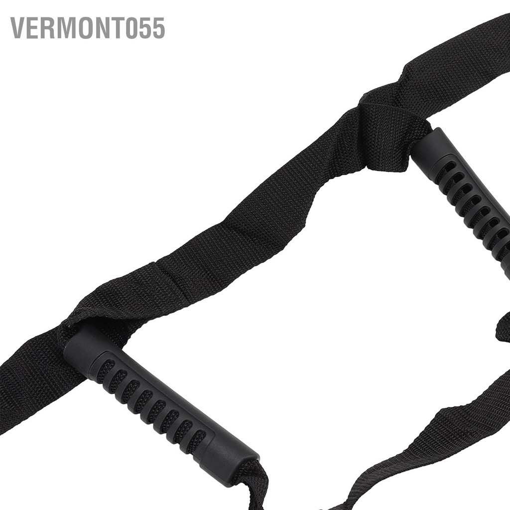 Vermont055 2 Chiếc Giường Thang Hỗ Trợ Dây Đeo Nylon Có Thể Điều Chỉnh Kéo Ngồi Lên 6 Tay Cầm Cho Bệnh Nhân Cao Tuổi