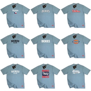 Tshirt Dickies - Áo thun dickies màu xanh đá