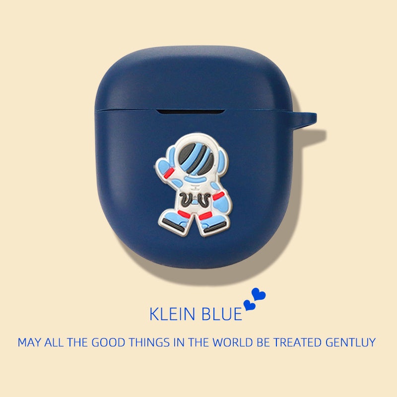 Dễ Thương Vỏ Bảo Vệ Hộp Sạc Tai Nghe bose quietcomfort 2 Màu Trơn Họa Tiết Hoạt Hình Đáng Yêu