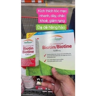 Viên uống Biotin kích thích mọc tóc, đẹp móng
