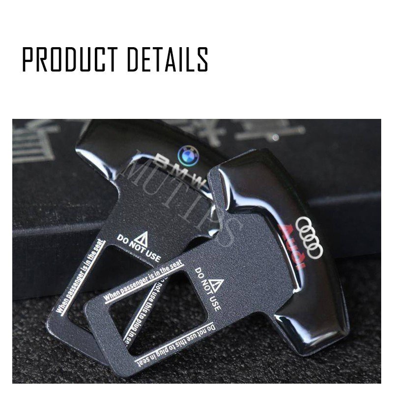 MAZDA 1 / 2 Chốt Khóa Dây An Toàn Bằng Kim Loại Cho Xe Hơi Mazda2 3 6 5 bl gh gp CX5 CX30 CX8 CX3