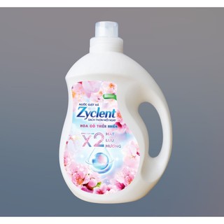 Nước giặt xả zyclent superior hương đại dương thanh mát - hoa cỏ thiên nhiên - 3.8kg