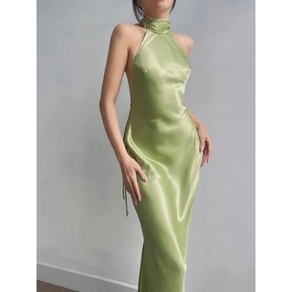 đầm dạ dội cổ lọ