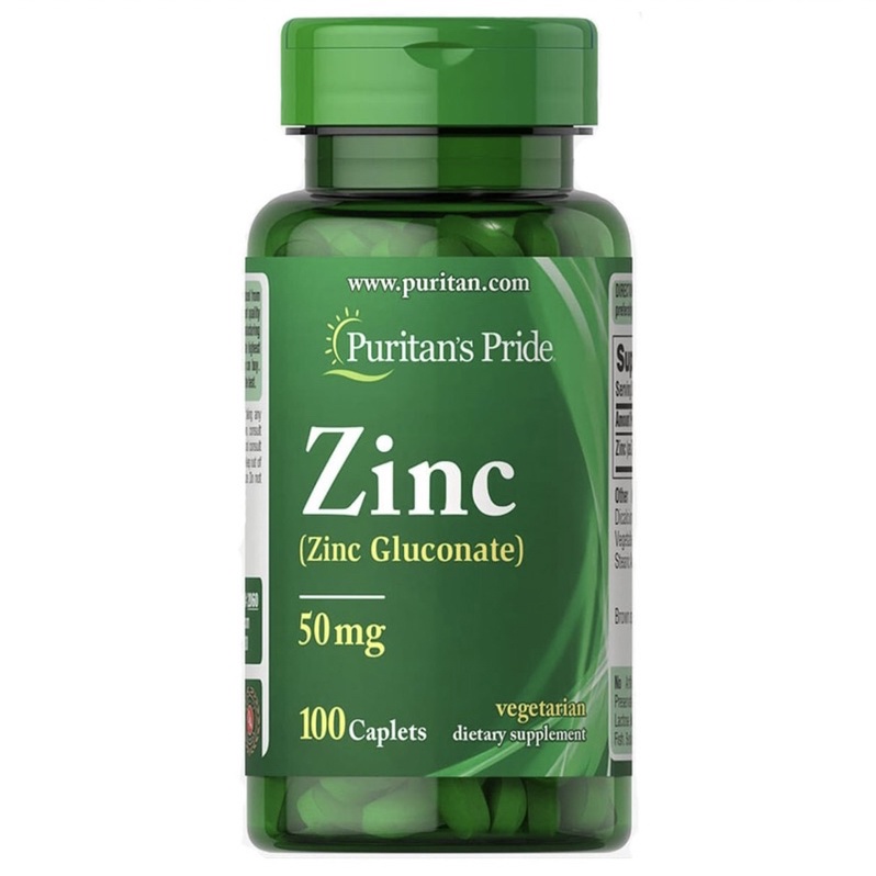 Viên uống Puritan’s Pride Zinc 50mg 100 viên