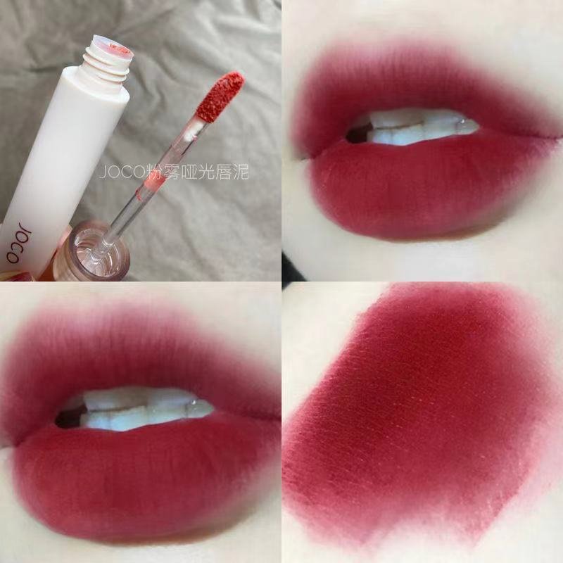 Son Môi JOCO Phủ Bột Mịn Dưỡng Ẩm Lâu Trôi Không Thấm Nước