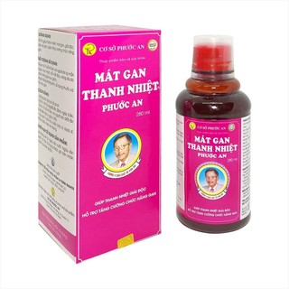 Mát Gan Giải Độc Phước An hỗ trợ thanh nhiệt, giải độc chai 280ml