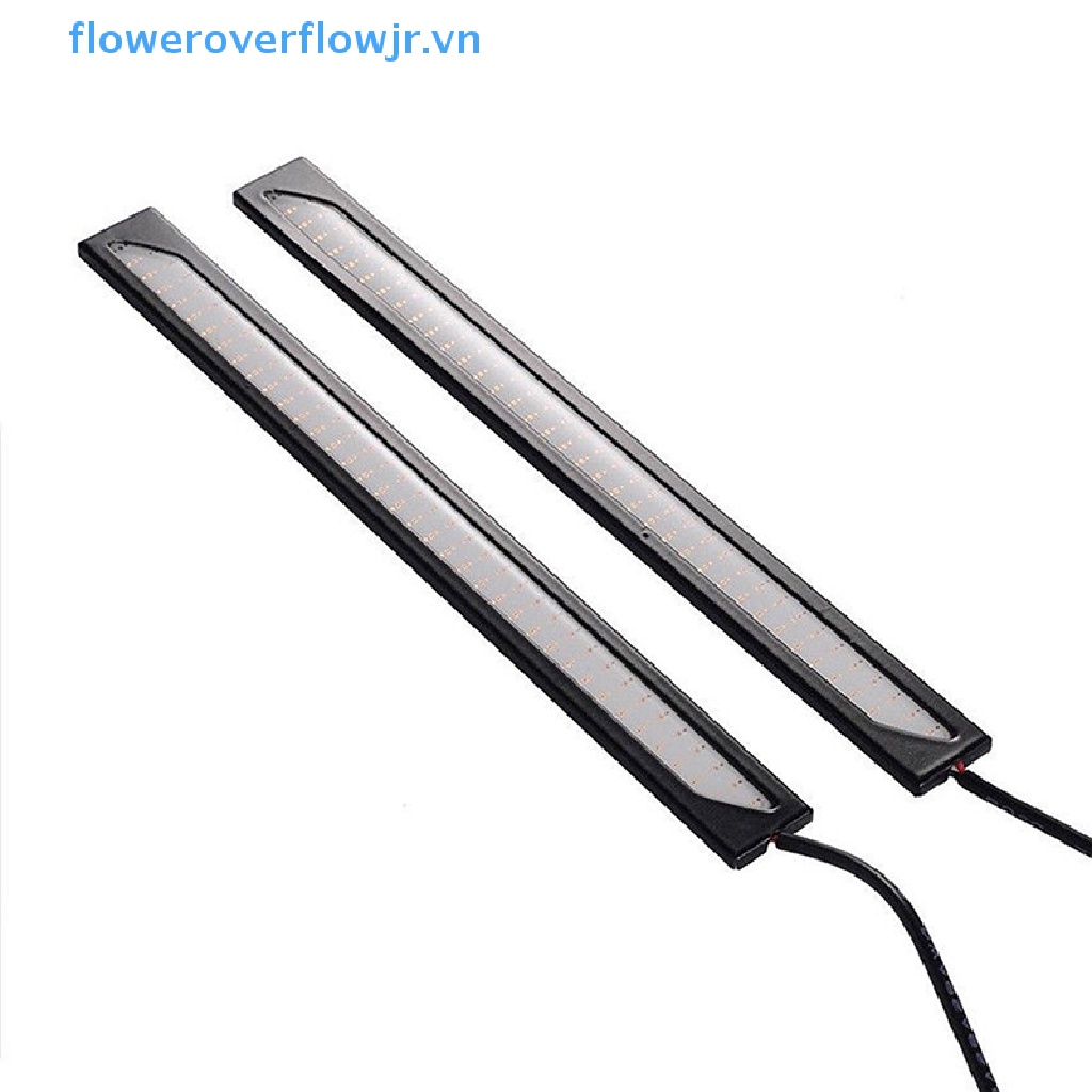 Đèn LED DRL DC 12V 17CM Siêu Sáng Chống Thấm Nước Màu Xanh Dương Cho Xe Hơi Áo Khoác Thời Trang Trẻ Trung Cá Tính