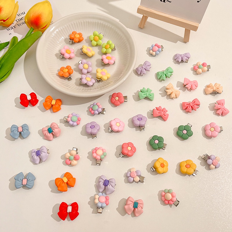 Trẻ em bướm kẹp tóc dễ thương phim hoạt hình nhỏ tóc clip tóc bangs kẹp tóc không đau