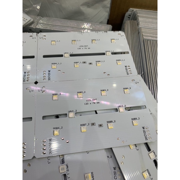 Mạch Led Sóng Kép 5054 4in1 RRGBW+UV