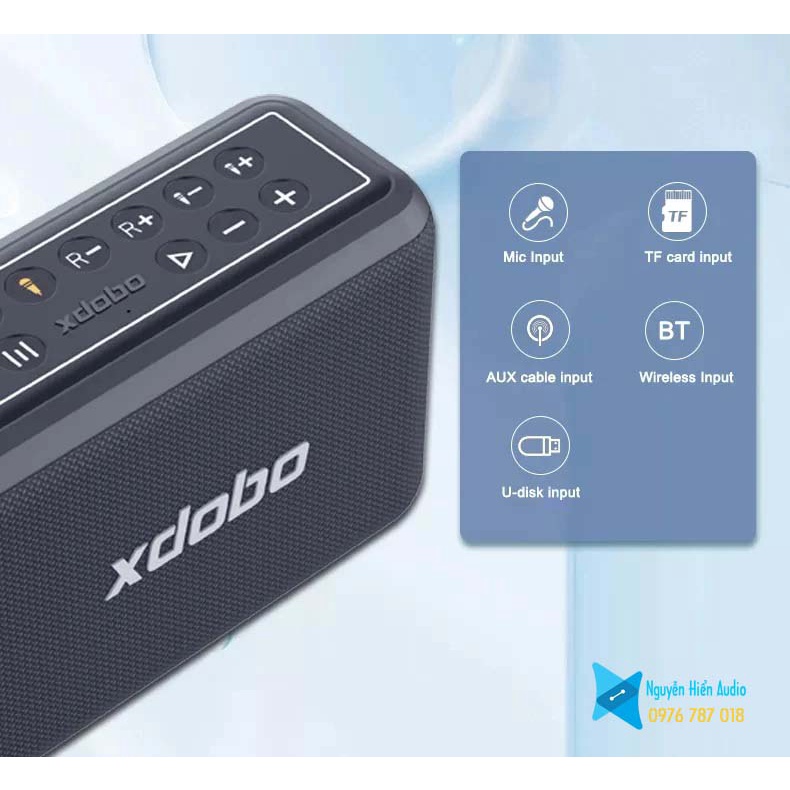 (Hàng chính hãng)Loa nghe nhạc và hát karaoke di động Xdobo X8pro 120W