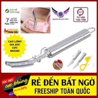 Dao Cạo Lông Heo inox 304 - Dụng Cụ Cạo Lông Heo tiện lợi - Dao cạo lông gia súc thông minh