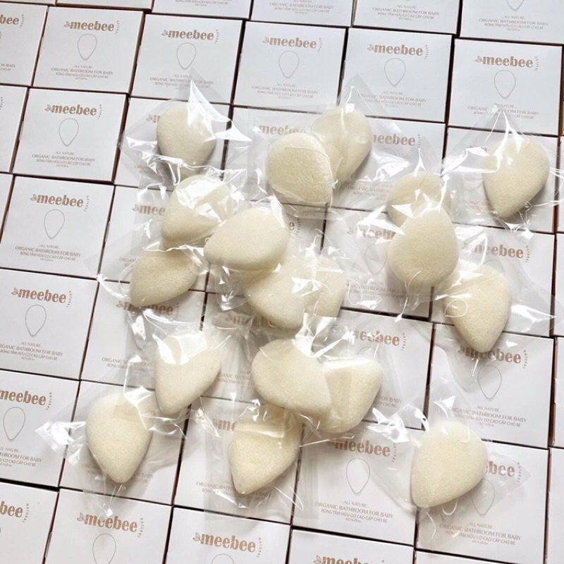 Bông tắm hữu cơ Meebee