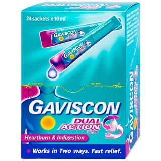 Gavis con hỗ trợ dạ dày HỘP 24 GÓI
