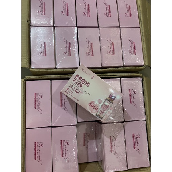 Collagen Yến RoseBeauty C6000 + Vitamin C Giúp Da Trắng Sáng Mịn Màng