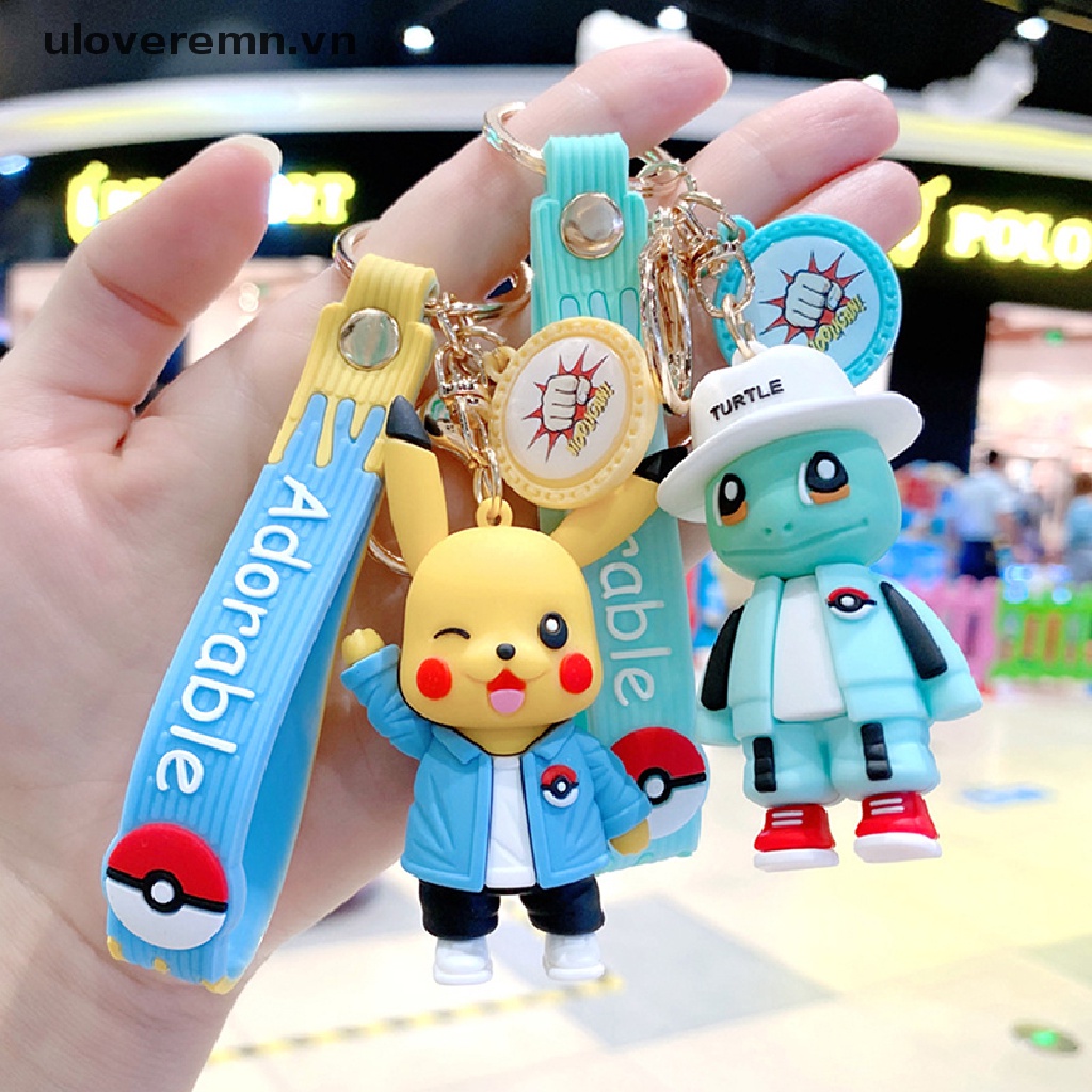 1 Móc Khóa Mô Hình Nhân Vật Hoạt Hình Pokemon