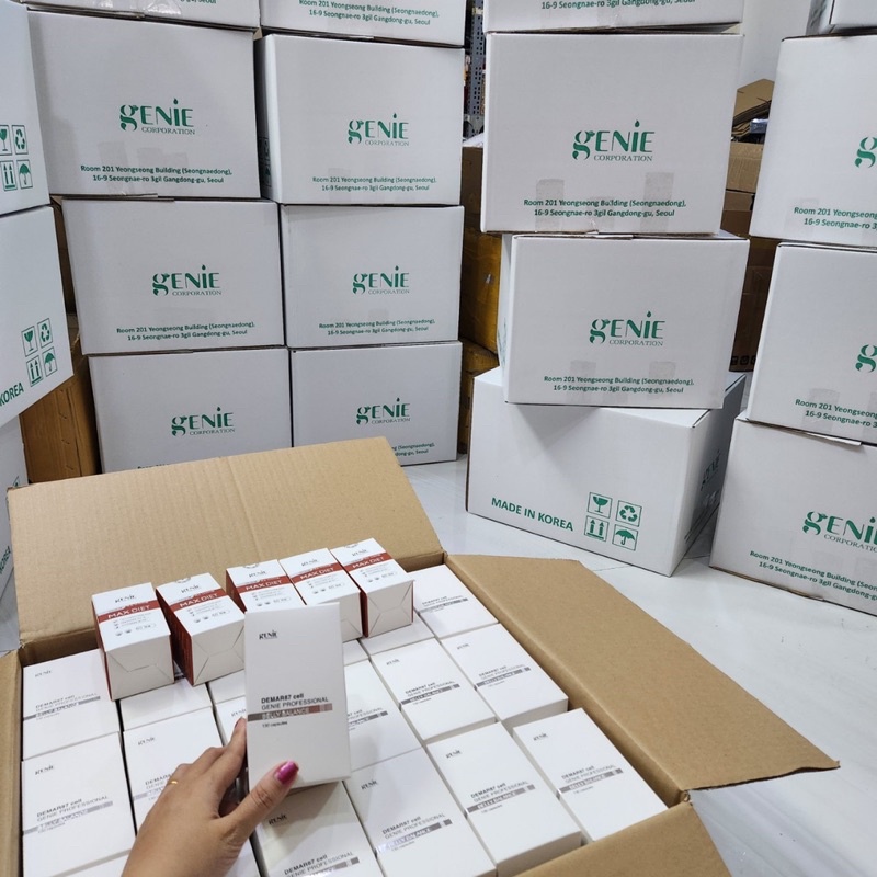 Combo giảm câm siêu mạnh MAX DIET và GENIE dermar 87cell- dành cho cơ địa lờn thuốc khó giảm