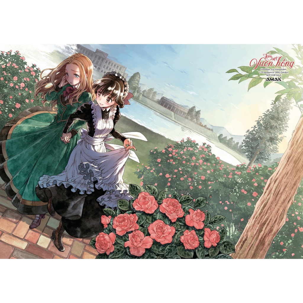 Truyện tranh Tạm biệt vườn hồng - Lẻ tập 1 2 3 - Girls Love - AMAK - Card AniAni Số lượng có hạn