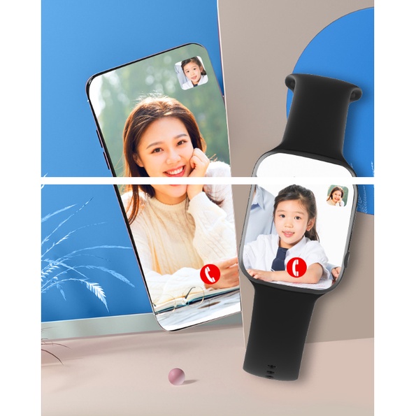 Đồng Hồ Thông Minh Lắp Sim 4G Cho Trẻ em, Học sinh, Sinh viên Định vị Wifi Lắp Sim Gọi Điện thoại, Video Call Watch C90