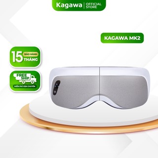 Máy massage mắt thông minh Kagawa  xoa dịu mỏi mắt, giảm thâm quầng, tích hợp loa nghe nhạc dễ ngủ