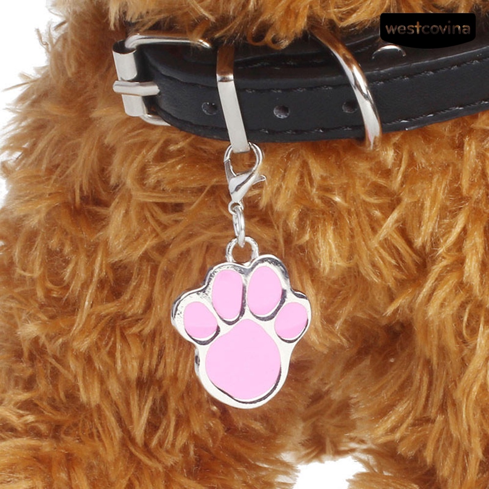 [COD]♘Thẻ Tên Đeo Cổ Chống Thất Lạc Cho Thú Cưng