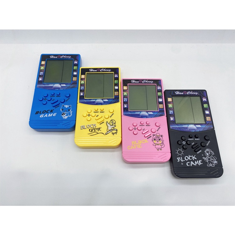 Đồ chơi máy chơi game cầm tay phiên bản nâng cấp có đèn màn hình lớn 3,5 inch