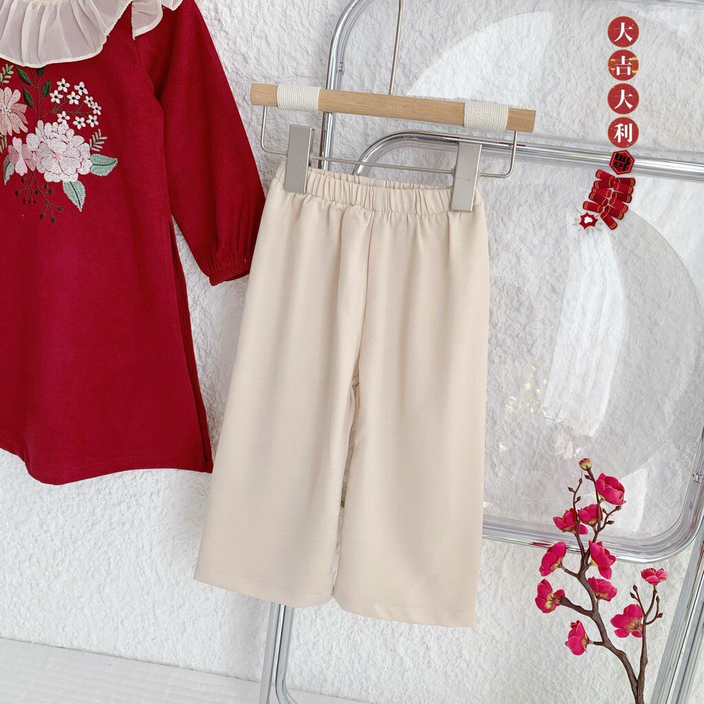 BỘ ÁO DÀI / SET ÁO DÀI CÔNG CHÚA BÉ GÁI SIZE 8-35KG