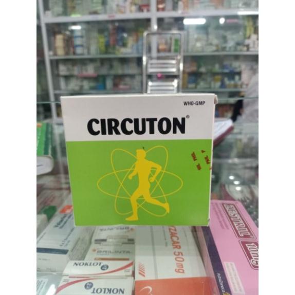 Circuton giúp tăng cường tuần hoàn máu não , hạ huyết áp , hạ mỡ máu , tăng cường miễn dịch - hộp 60 viên