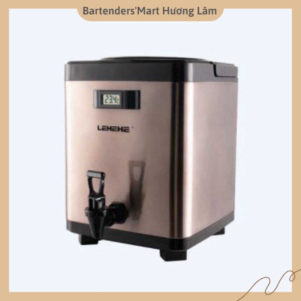 Bình Ủ Trà 6L(Square insulated tea barrel 6l)