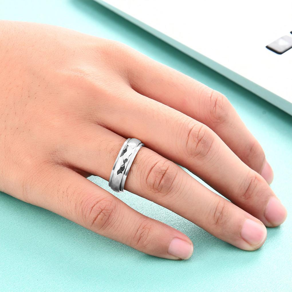 (runbu) Nhẫn Đeo Ngón Tay Màu Trơn Khối Lượng Nhẹ Bền Bỉ Có Thể Tháo Rời Làm Quà Tặng Lễ