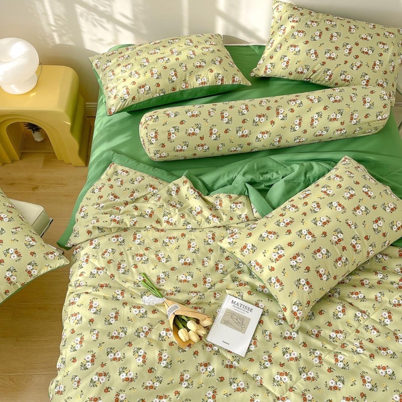Set Bộ Vỏ Chăn Ga Gối Đũi Hoạt Tính Chăn Hè ( Nhiều Mẫu Shinbedding)