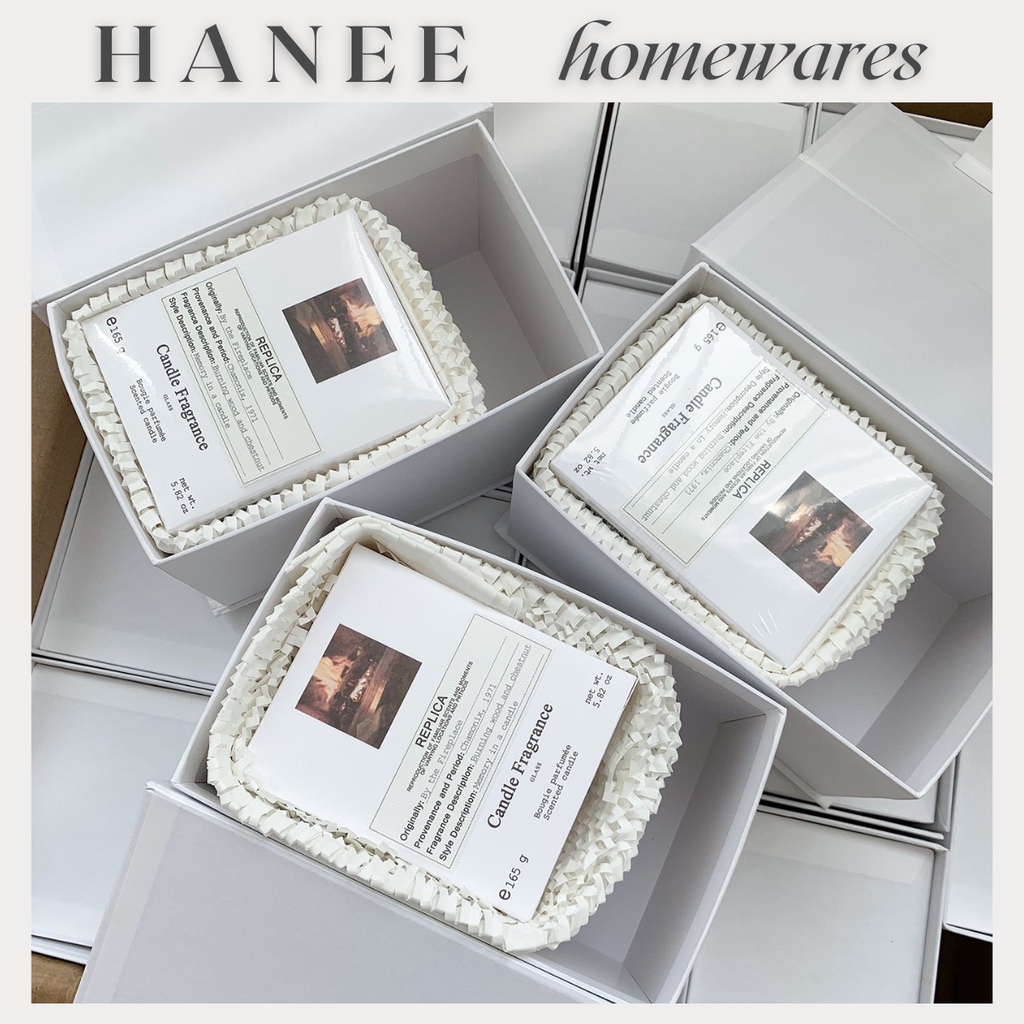 Nến thơm Maison Margiela nến nước hoa R.EP.LI.CA Limited FULL BOX siêu thơm siêu sang trọng 165gr ấm cúng mùa đông