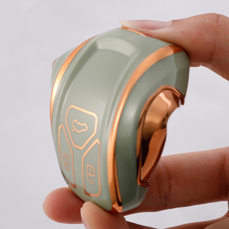 Bao Da, Ốp Bảo vệ, Vỏ Bọc Chìa Khóa Thông Minh Cho Xe Audi A3, A4, A5, A6, A7, A8, A4L, A6L, Q5, Q7