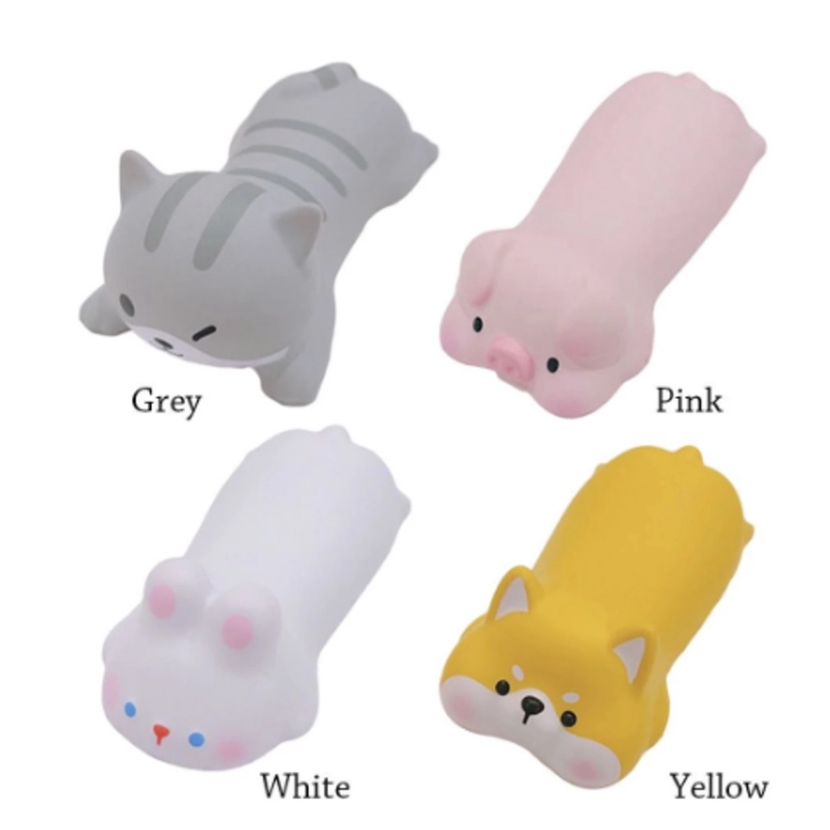 Chuột Bluetooth Không Dây 1200DPI Hình Chuột Hamster 3D Dễ Thương
