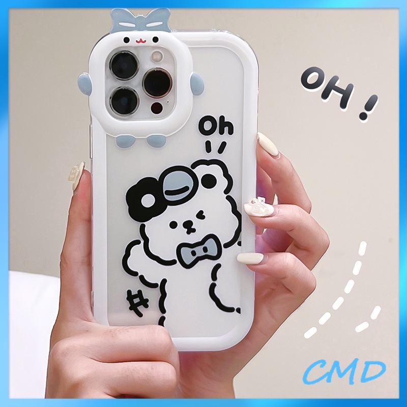 Ốp Điện Thoại hình quái vật nhỏ Gấu hoạt hình Cho Iphone 6 / 6S / 6splus / se / 7 / 7plus / 8 / 8plus / X / xs / xsmax / 11 / 12 / 13 / 14 / plus / pro / pro max-6007