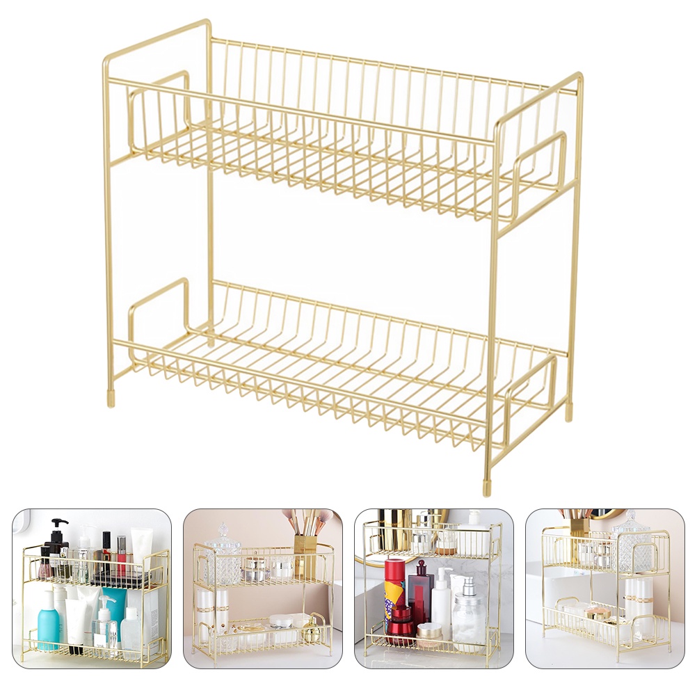 1 Giá Đỡ Lọ Gia Vị Để Bàn Tiện Dụng Cho Nhà Bếp