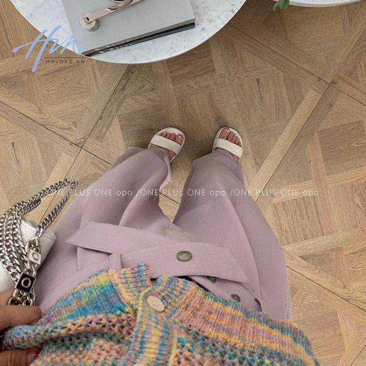 Quần Dài Ống Rộng Có Thể Tháo Rời Thời Trang Mùa Hè Cho Nữ