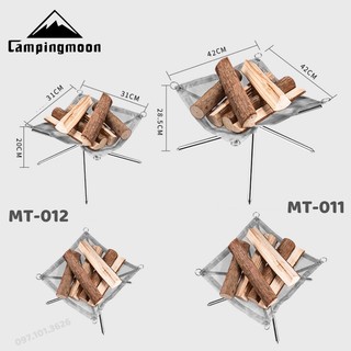 [CHÍNH HÃNG] GIÁ ĐỐT THAN LỬA DÃ NGOẠI GẤP GỌN CAMPINGMOON MT-011/MT-012