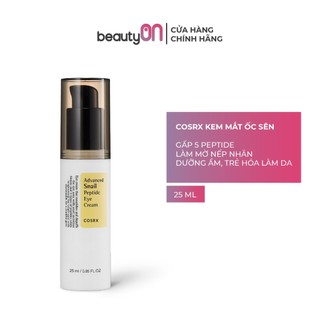 Kem mắt ốc sên cải thiện lão hóa cosrx advanced snail peptide eye cream