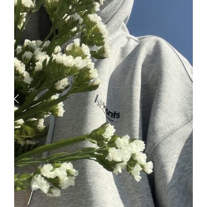 Hoodie Levents Mini Logo Grey-Black