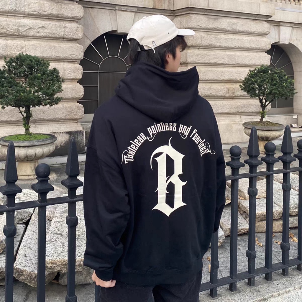 Áo hoodie unisex nam nữ form rộng mũ to 2 lớp nỉ chân cua KIITA