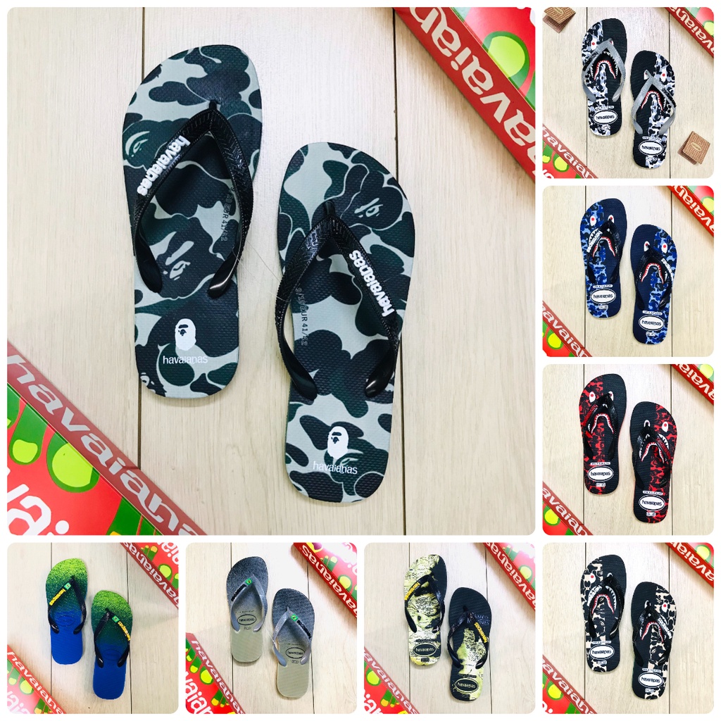 Dép Havaianas Nam Dép Kẹp Nam Thái Lan Tông Lào Havanas Xỏ Ngón Đi Biển Full Box Cao Su Cao Cấp Đẹp Hot Trend