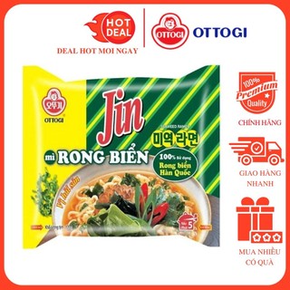 Mì Ottogi Jin Rong Biển Gói 120G - Mì Ăn Liền Chuẩn Vị Hàn Quốc